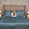 Aqutatex Pattern Quilted Embroidery Bedspread