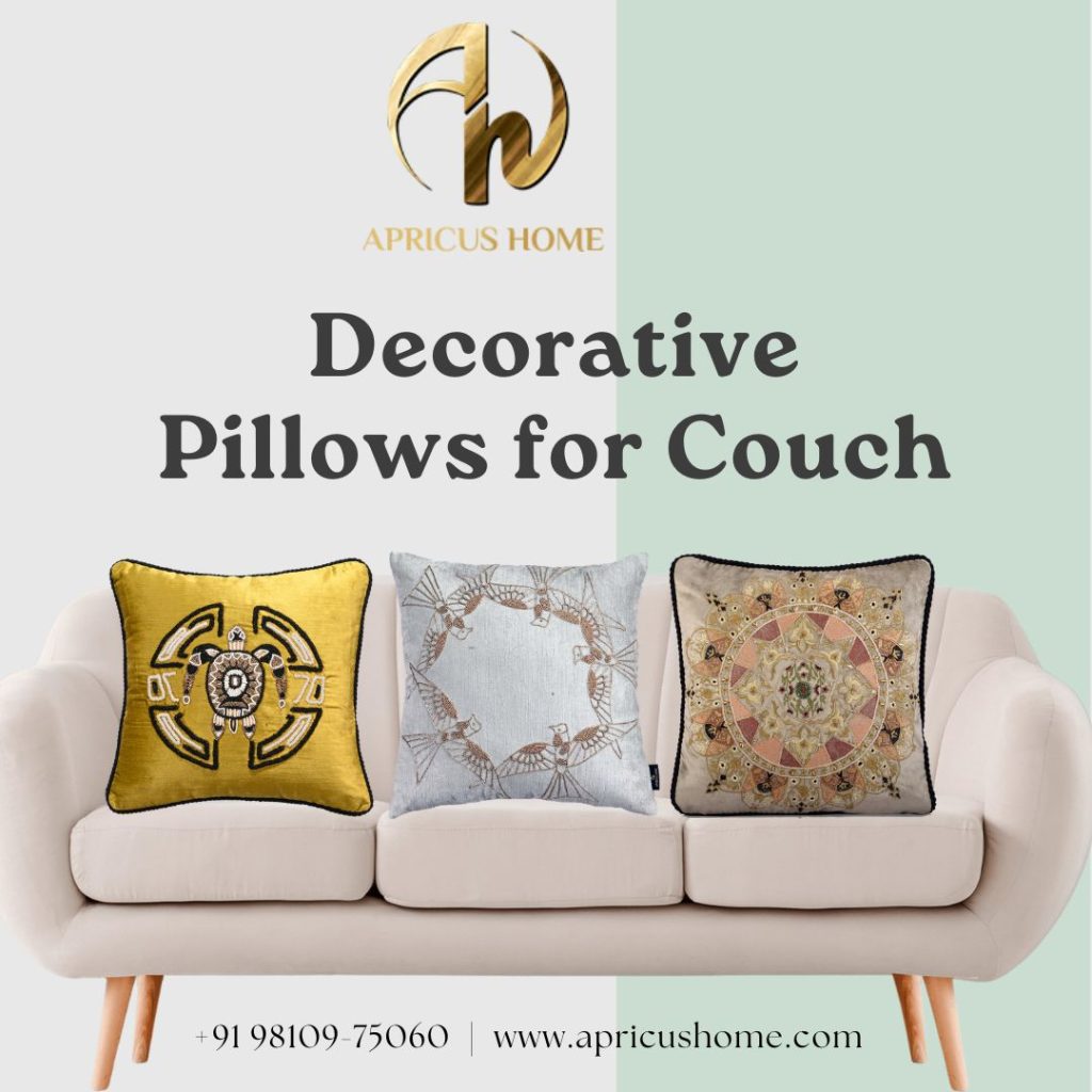 Elevate Your Living Space Transformative Decorative Pillows for Couch by Apricus Home