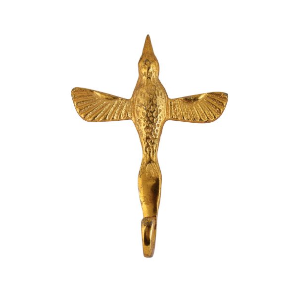 Majestic Gold Flying Eagle Hook Wall Decor (L)
