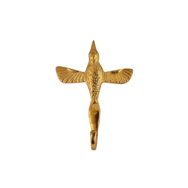 Elegant Golden Flying Eagle Hook (M) Wall Decor
