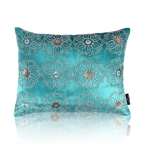 Evergreen Handmade Embroidery Cushion Cover